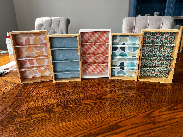 Wooden Mini Bookshelf - Beautiful Bookish Things