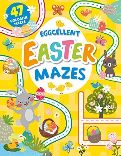 Easter Maze Puzzle Children's Book 