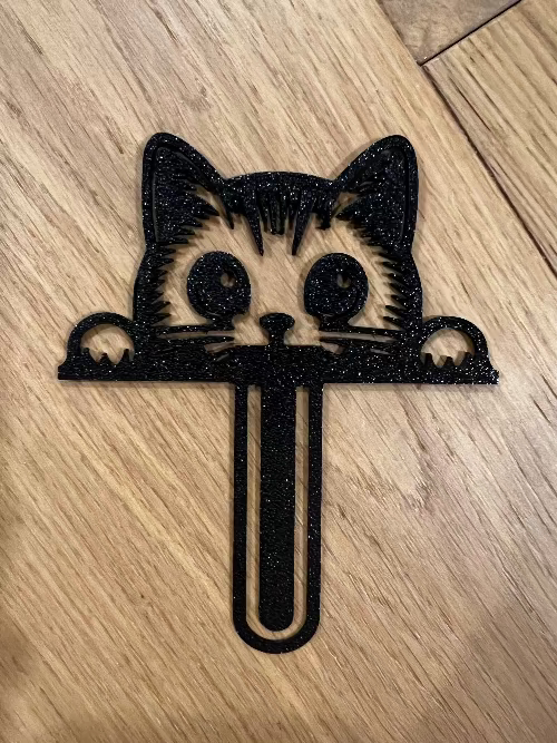 cat bookmark 