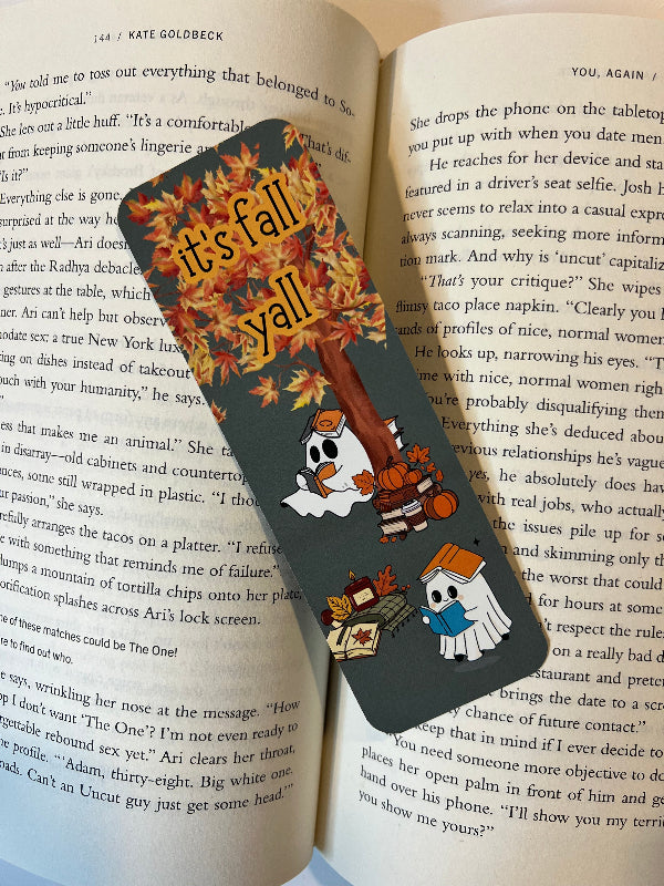 It's Fall Yall Bookmark