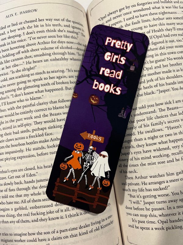 Pretty Girls Read Books Bookmark