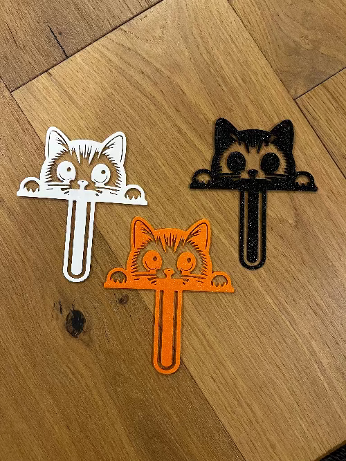 cat bookmark 