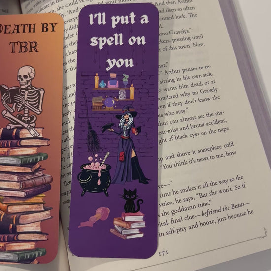 Fall and Halloween Paper Bookmarks